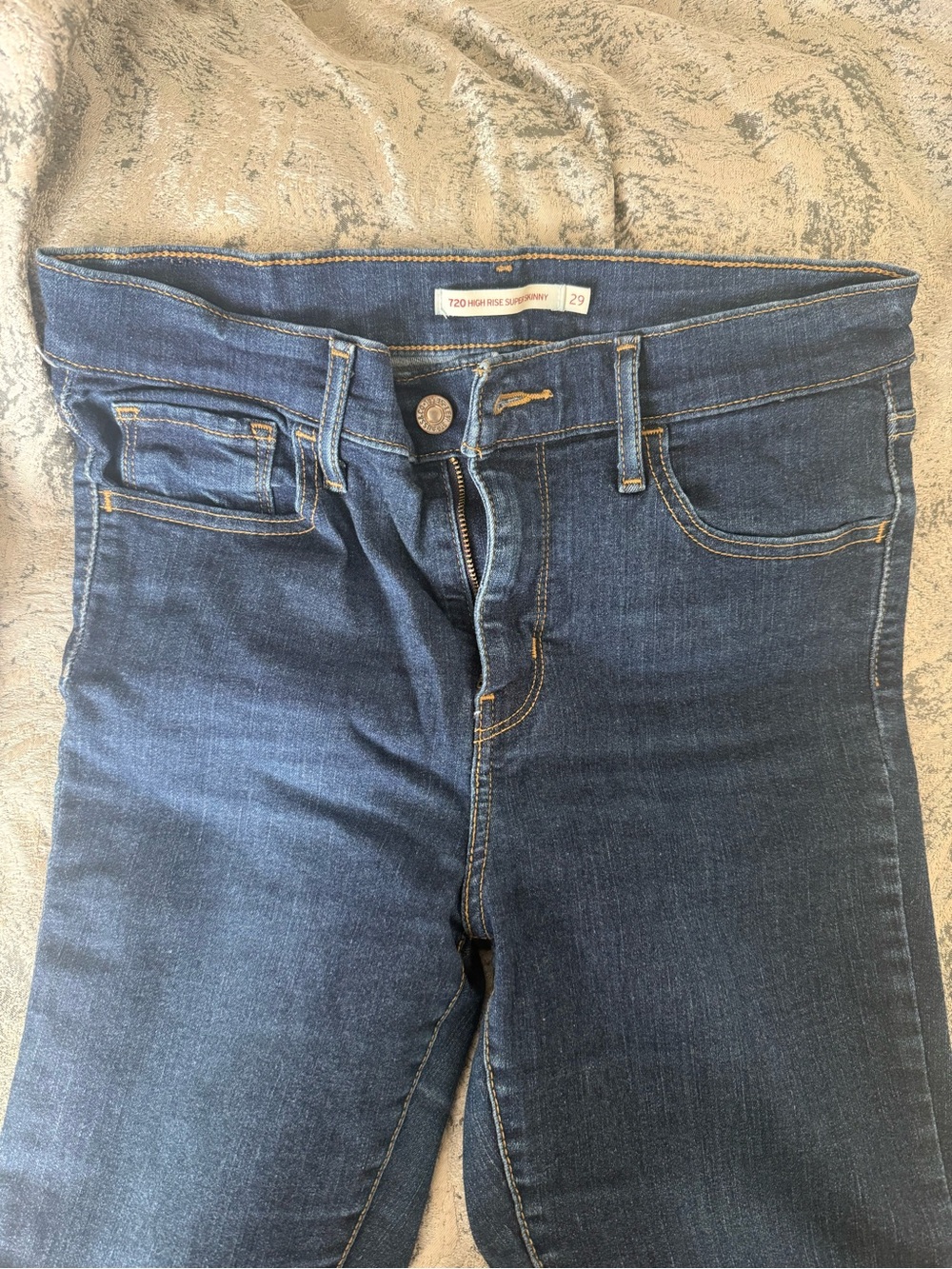 Levi's High Rise Women's Jeans in Indigo Blue Denim